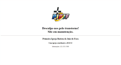 Desktop Screenshot of pibjf.com.br